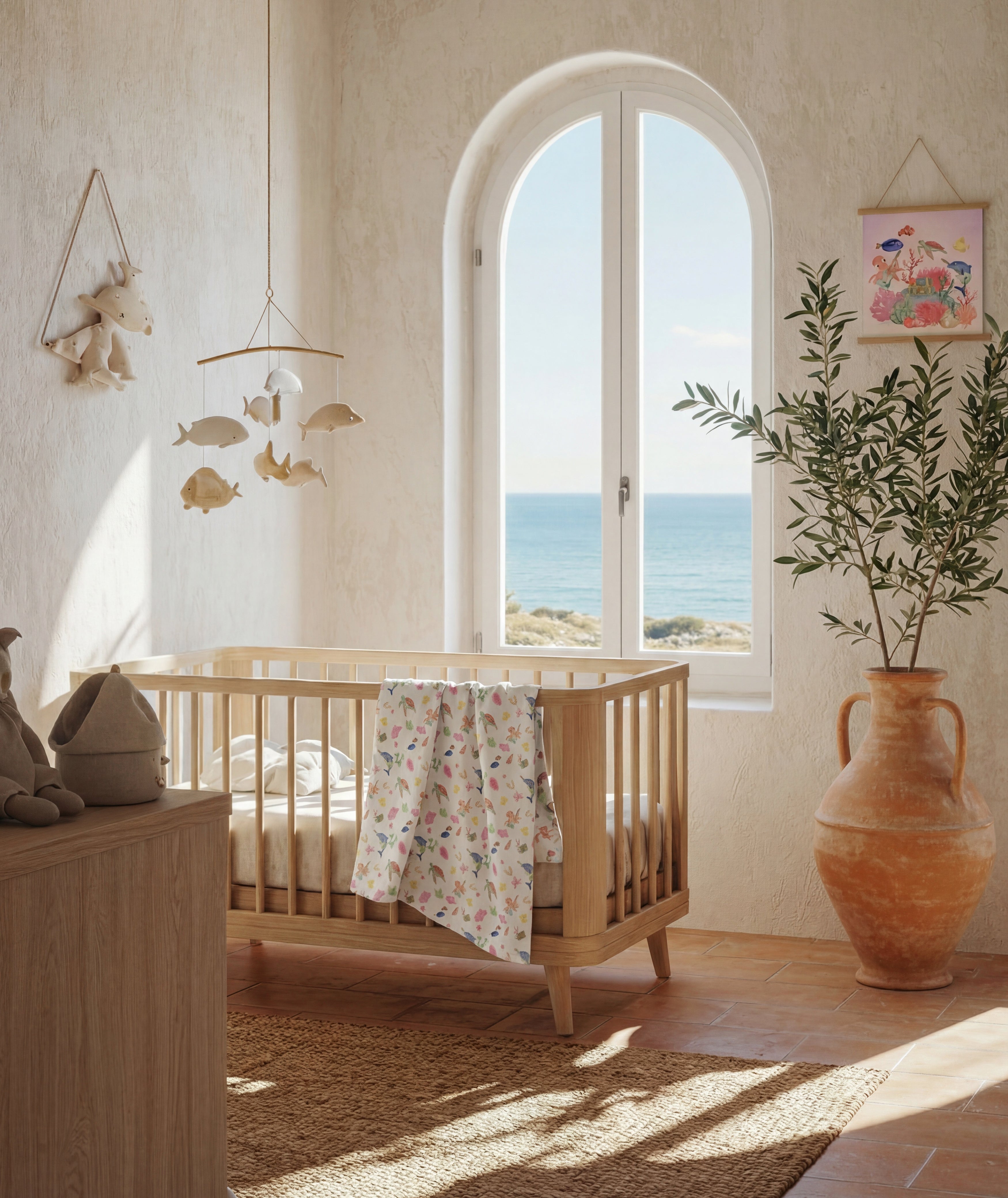 Baby Bib — Ocean
