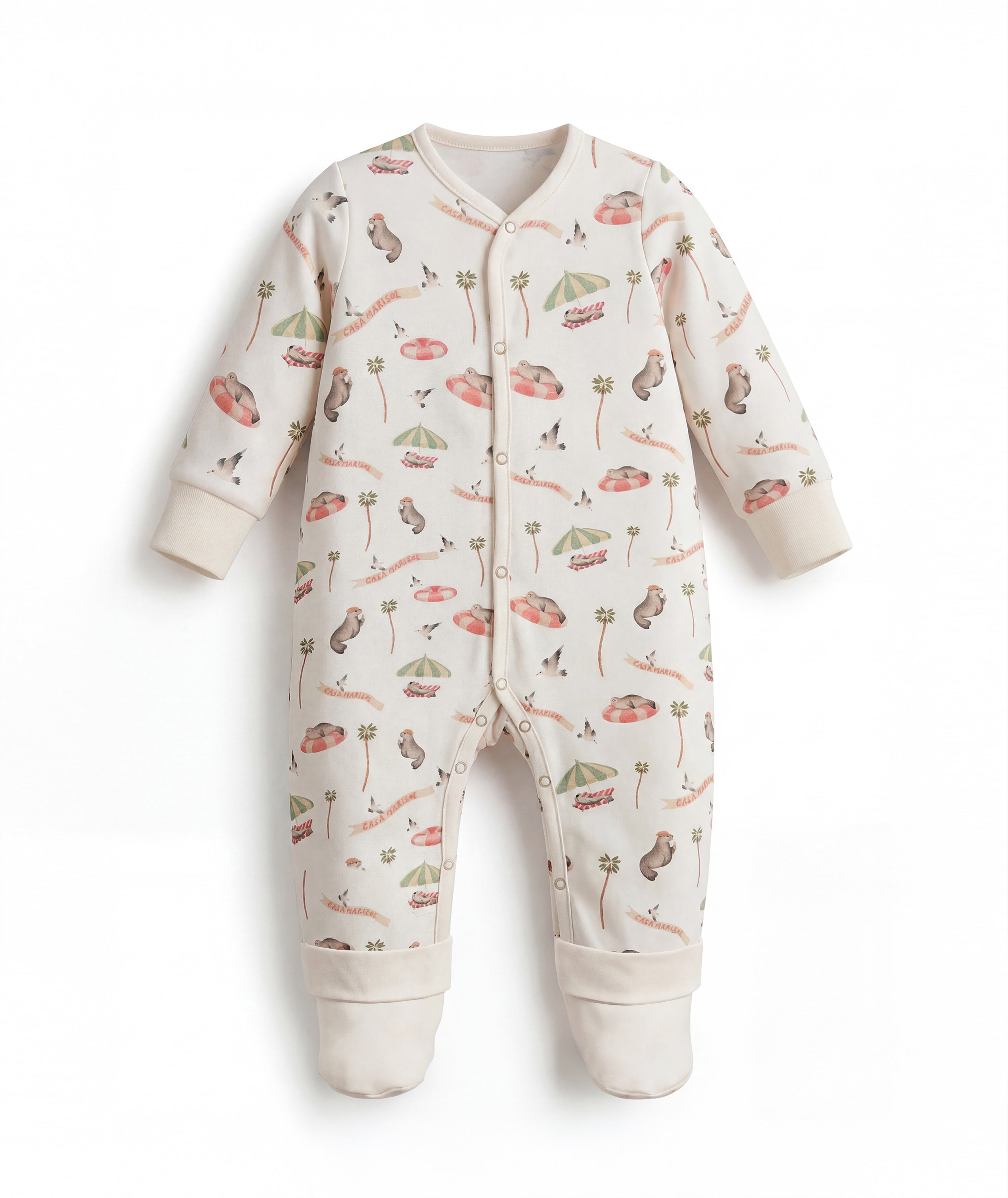 Baby Romper — Pool Party