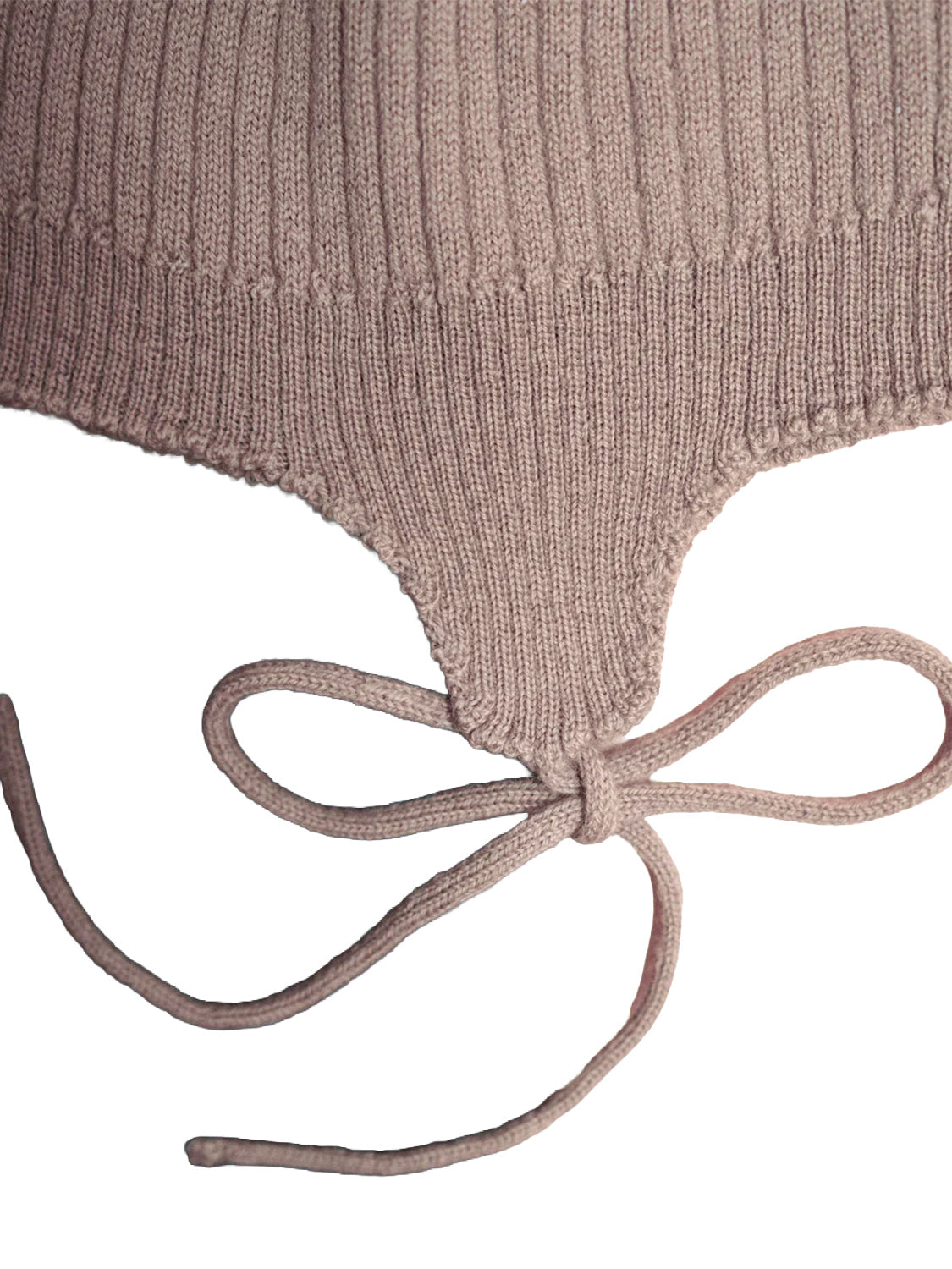 THE WOOLLY BABY HAT - cappuccino