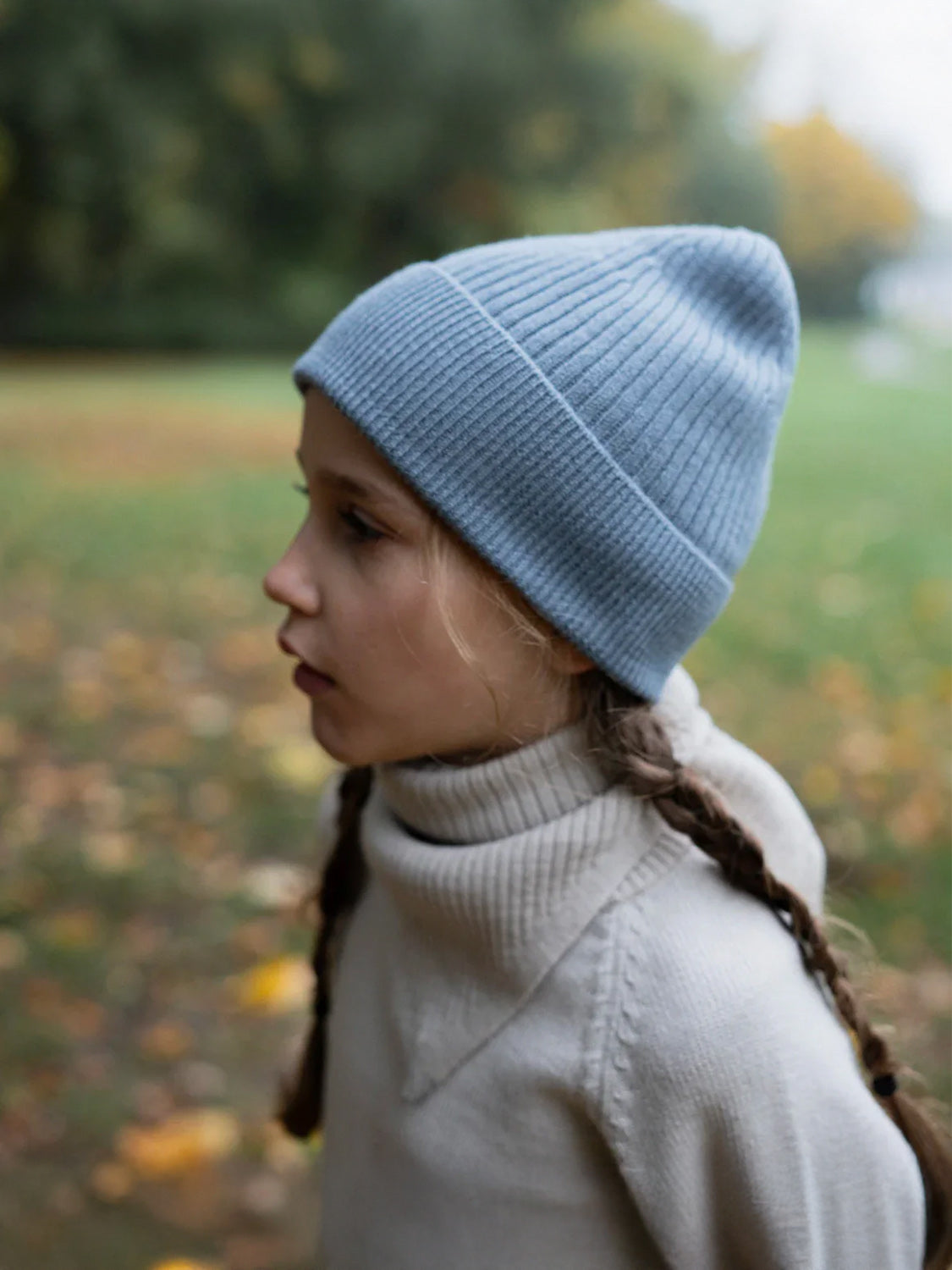 THE WOOLLY BEANIE - blue