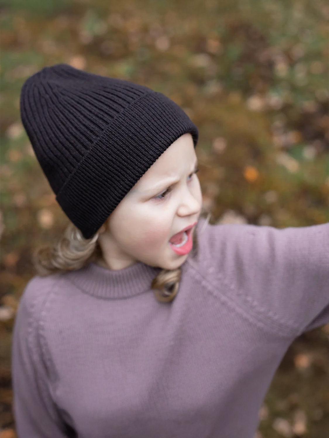 THE WOOLLY BEANIE - chocolate