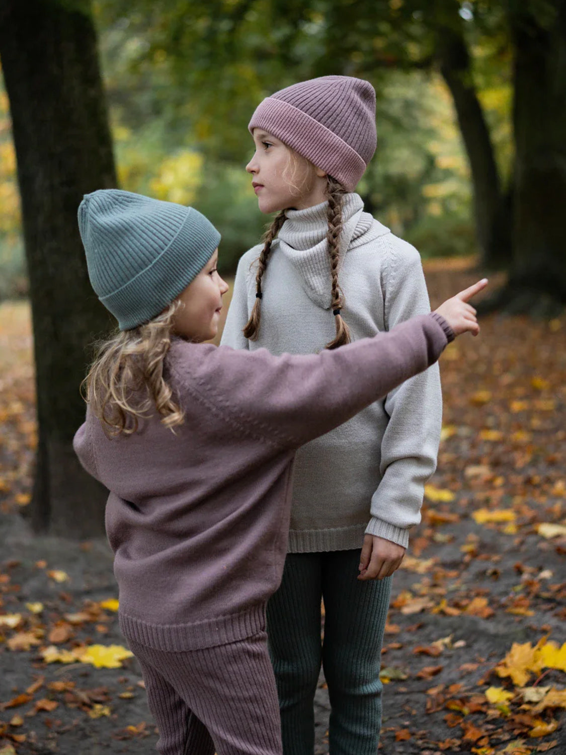 THE WOOLLY BEANIE MULTI - mauve