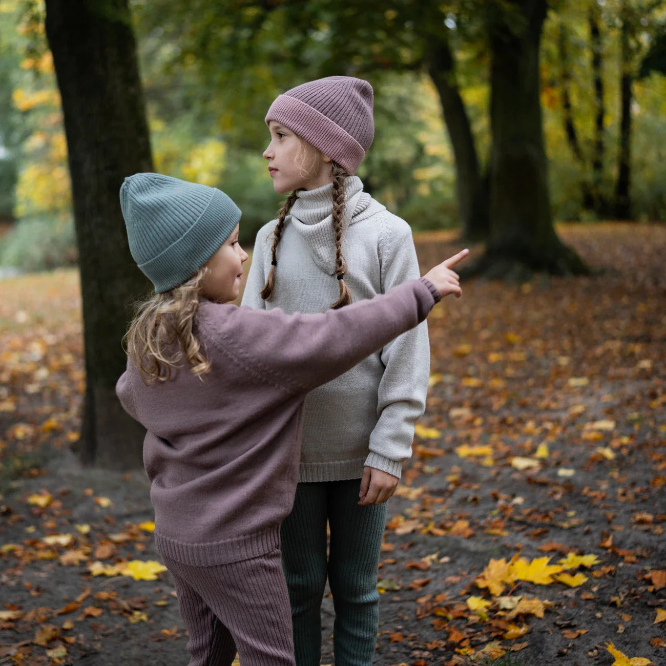 THE WOOLLY BEANIE MULTI - mauve