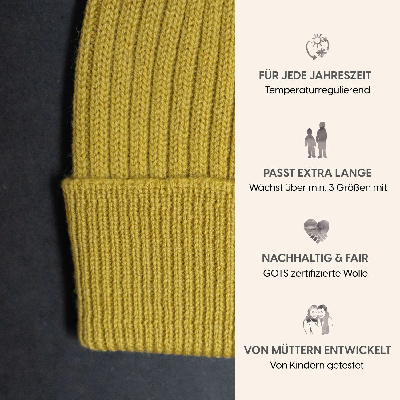 THE WOOLLY BEANIE - quince