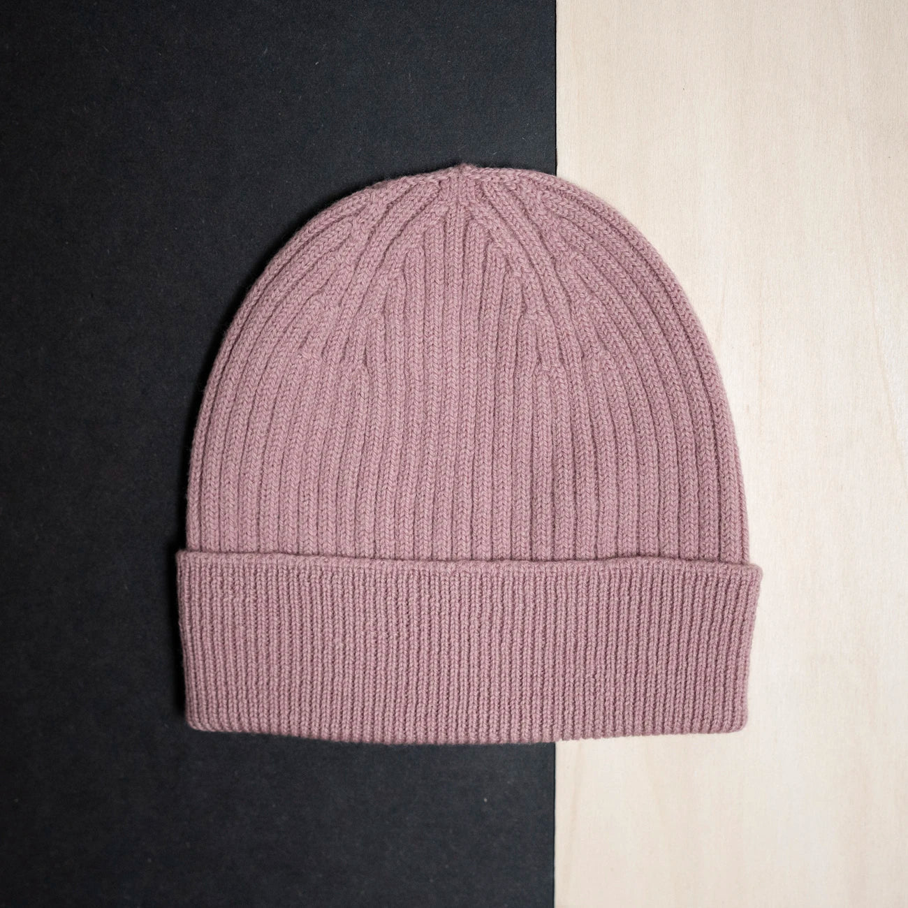 THE WOOLLY BEANIE - rose