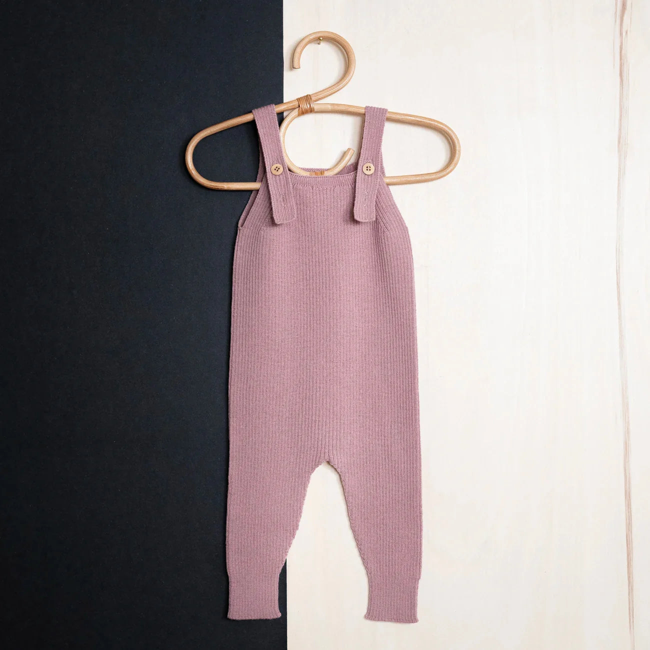 THE WOOLLY JUMPSUIT - rose